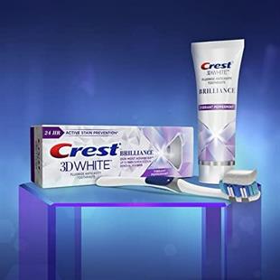 Crest 3D White Brilliance Vibrant Pepermint 110 gr Diş Macunu