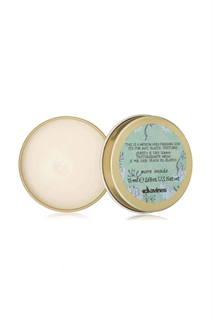 Davines More Inside Medium Hold Finish Gum 75 ml Saç Orta Tutucu Sonlandırma Sakızı