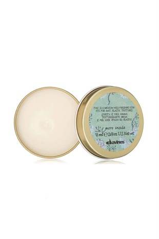 Davines More Inside Medium Hold Finish Gum 75 ml Saç Orta Tutucu Sonlandırma Sakızı