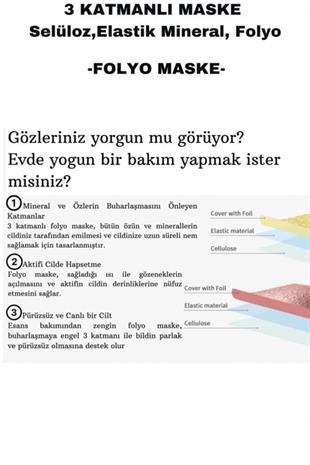 Dermal Gold Flash Foil Göz Maskesi 4 Gr