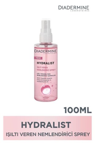 Diadermine Hydralıst Mist Glow 100 ml Yüz Nemlendirci Sprey