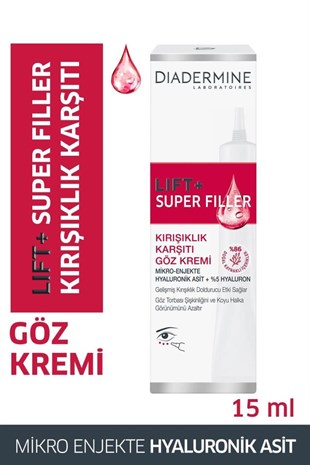 Diadermine Lift+ Super Filler Göz Kremi 15 ML
