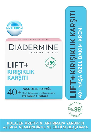 Diadermine Lift+Kırışıklık Karşıtı +40 Yaş Özel Formül 50 ml Yüz Kremi
