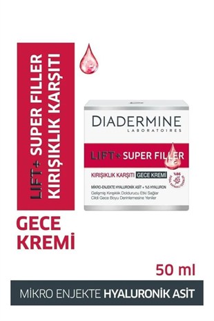 Diadermine Lift+Super Filler Gece Kremi 50 ml