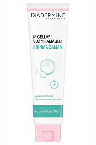 Diadermine Micellar Arınma Zamanı 150 ml Yüz Temizleyici Jel