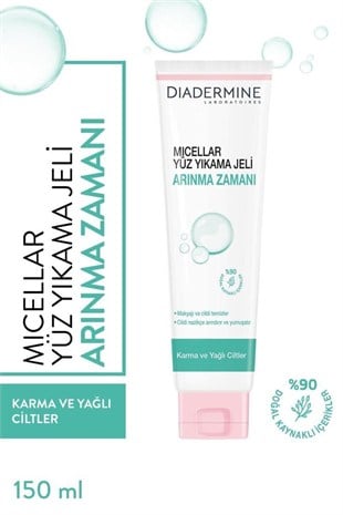 Diadermine Micellar Arınma Zamanı 150 ml Yüz Temizleyici Jel