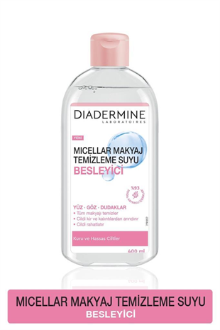Diadermine Micellar Makyaj Temizleme Besleyici Suyu 400 ml 