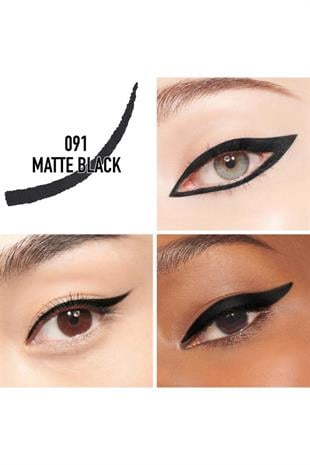 Dior Diorshow 24H Stylo Wear Eyeliner 091 Matte Black 