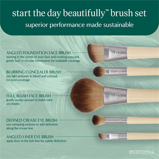 Ecotools Start The Day Makyaj Fırçası Seti