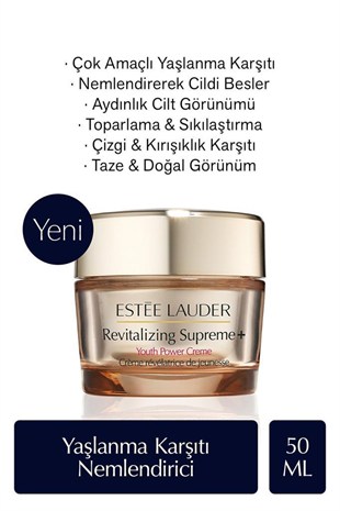 Estee Lauder Revitalizing Supreme Youth Power 50ml Yüz Kremi 