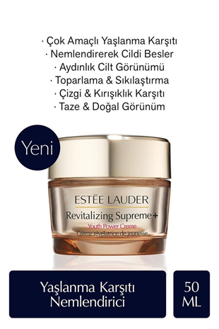 Estee Lauder Revitalizing Supreme Youth Power 50ml Yüz Kremi 