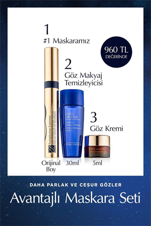 Estee Lauder Sumptuous Extreme Essentials Full Size Makyaj Seti 
