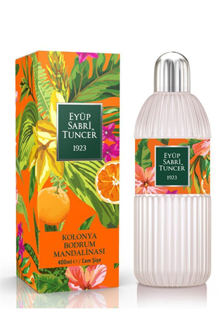 Eyüp Sabri Tuncer Bodrum Mandalinası Kolonya Cam Şişe 400 ml