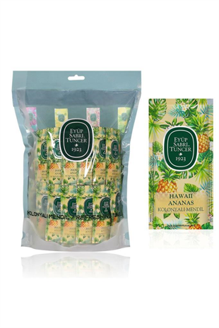 Eyüp Sabri Tuncer Hawaii Ananas Kolonyalı Mendil 150li