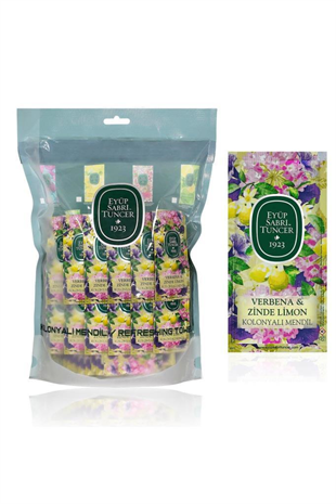 Eyüp Sabri Tuncer Verbena & Zinde Limon Kolonyalı Mendil 150li