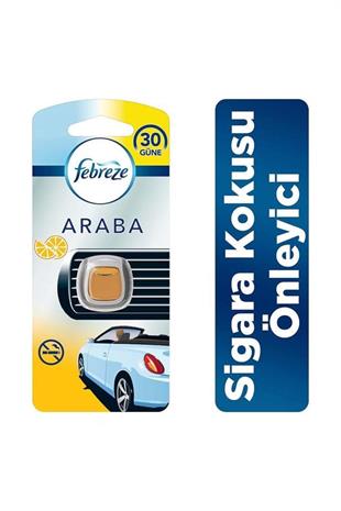 Febreze Araba Kokusu Sigara Kokusunu Önleyici Limon Kokulu 2 ml