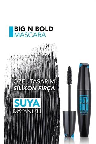 Flormar BigN Bold Waterproof Mascara 15 ml 