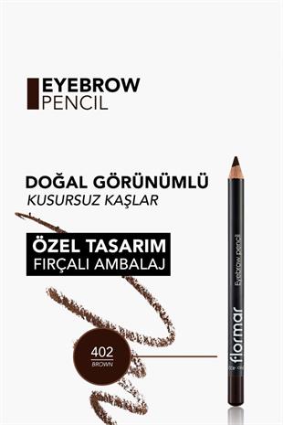 Flormar Eyebrow Pencil 402 Brown Kaş Kalemi