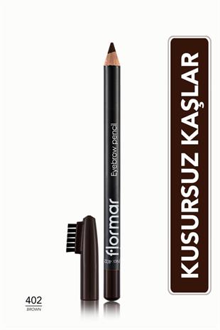 Flormar Eyebrow Pencil 402 Brown Kaş Kalemi
