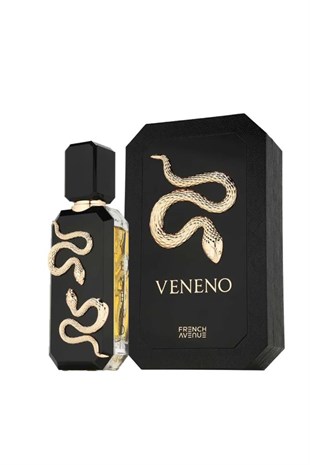 French Avenue Veneno Black Extrait EDP 100 ml Erkek Parfüm