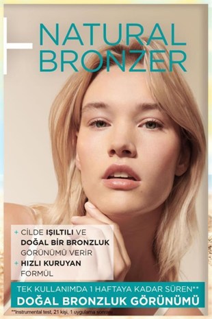 Garnier Ambre Solaire Natural Bronzer Güneşsiz Bronzlaştırıcı Sprey 150 ml