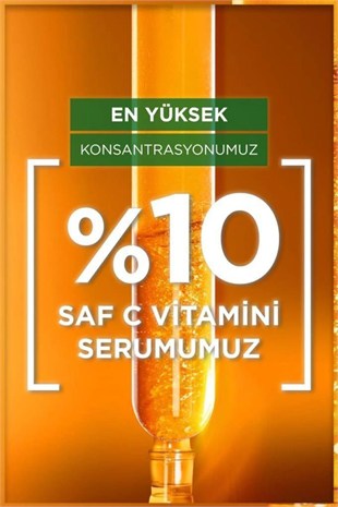 Garnier C Vitamini Süper Aydınlatıcı Gece Serumu 30 ML