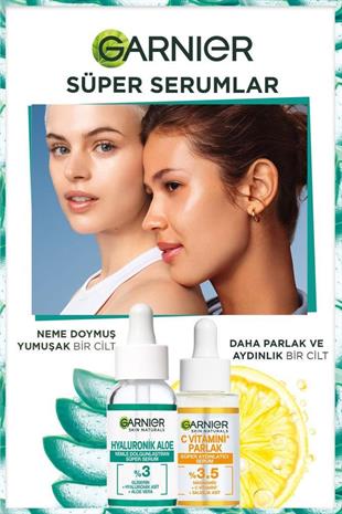 Garnier Hyaluronik Aloe Nemlendirici Ve Dolgunlaştırıcı Süper Serum 30 ml
