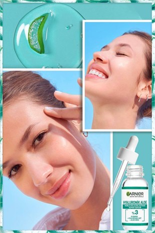 Garnier Hyaluronik Aloe Nemlendirici Ve Dolgunlaştırıcı Süper Serum 30 ml
