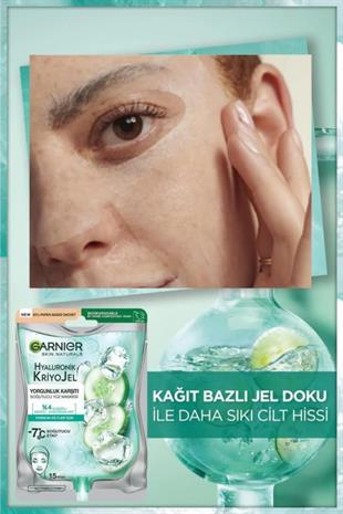 Garnier Hyaluronik Kriyojel Yorgunluk Karşıtı Soğutucu Yüz Maskesi