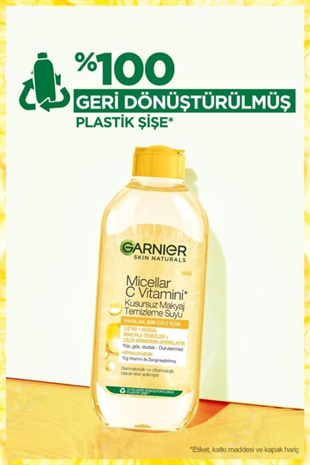 Garnier Micellar C Vitamini Kusursuz Makyaj Temizleme Suyu 400 ml