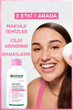 Garnier Micellar Kusursuz Makyaj Temizleme Suyu 200 ml