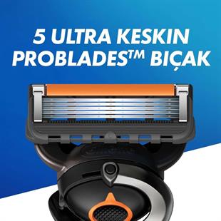Gillette 5 Pro Glide Tıraş Makinesi+2 Adet Başlık