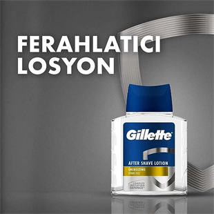 Gillette After Shave Energizing Citrus Fizz 100 ml Tıraş Sonrası Losyon