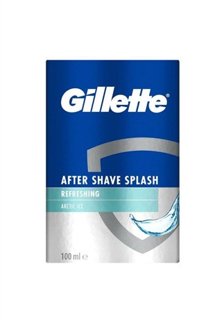 Gillette After Shave Splash Refreshing Arctic Ice 100 ml Tıraş Sonrası Losyon