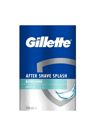 Gillette After Shave Splash Refreshing Arctic Ice 100 ml Tıraş Sonrası Losyon