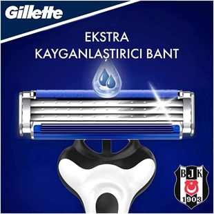 Gillette Blue 3 Beşiktaş Özel Seri 6lı Paket Tıraş Bıçağı