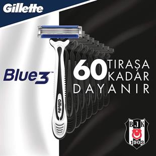 Gillette Blue 3 Beşiktaş Özel Seri 6lı Paket Tıraş Bıçağı