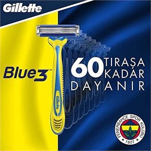 Gillette Blue 3 Fenerbahçe Özel Seri 6lı Paket Tıraş Bıçağı