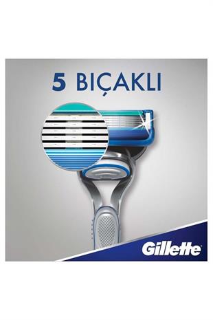 Gillette Fusion 5 Start Tıraş Makinesi + 2 Adet Yedek Başlık