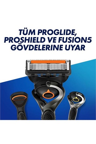 Gillette Fusion Proglide Avantajlı Yedek Tıraş Bıçağı 8 Adet