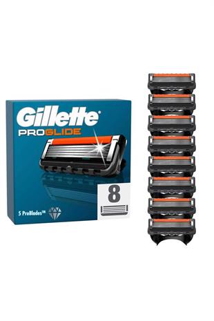 Gillette Fusion Proglide Avantajlı Yedek Tıraş Bıçağı 8 Adet
