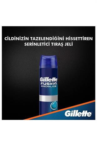 Gillette Fusion Proglide Shave Gel 200 ml Tıraş Jeli