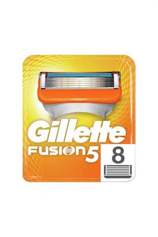 Gillette Fusion Yedek Tıraş Bıçağı 8 Adet Karton Paket
