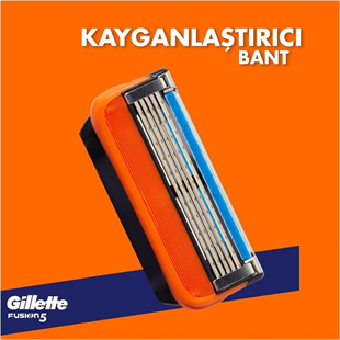 Gillette Fusion Yedek Tıraş Bıçağı 8 Adet Karton Paket