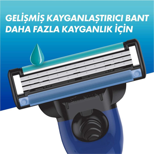 Gillette Mach 3 Sport Tıraş Makinesi 2li Yedek Tıraş Bıçağı