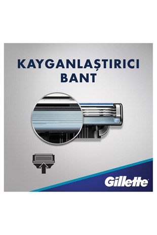 Gillette Mach 3 Start Tıraş Bıçağı 4lü Yedek Başlık
