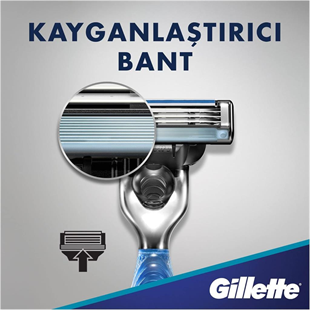 Gillette Mach 3 Start Tıraş Makinesi 3lü Yedek Tıraş Bıçağı