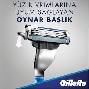 Gillette Mach 3 Start Tıraş Makinesi 3lü Yedek Tıraş Bıçağı