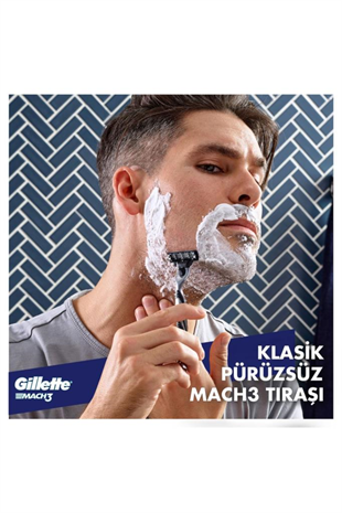 Gillette Mach3 Yedek Tıraş Bıçağı 2li