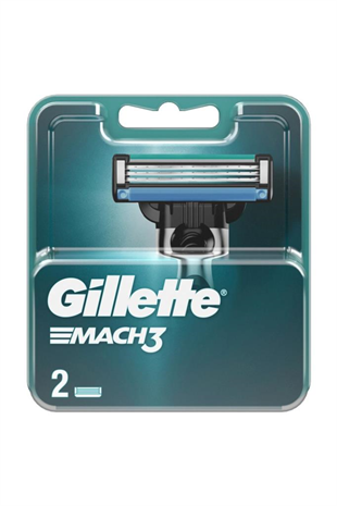 Gillette Mach3 Yedek Tıraş Bıçağı 2li